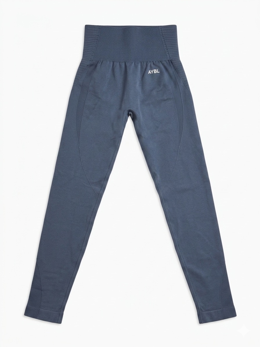 AYBL Navy Blue Balance V2 Seamless Leggings XS Extra Small High Waisted